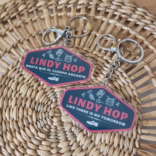 Lindy hop Acrylic keychain