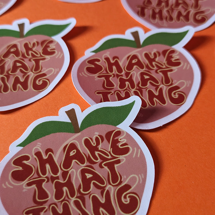 Shake that thing Sticker