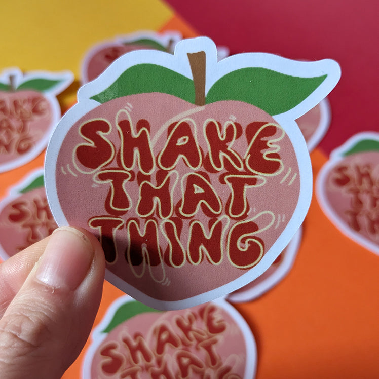 Shake that thing Sticker