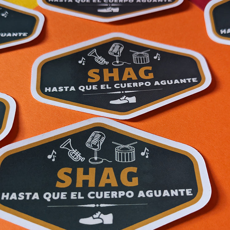 Shag Sticker