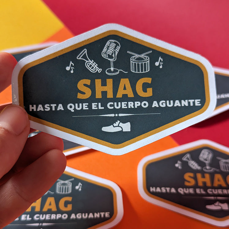 Shag Sticker