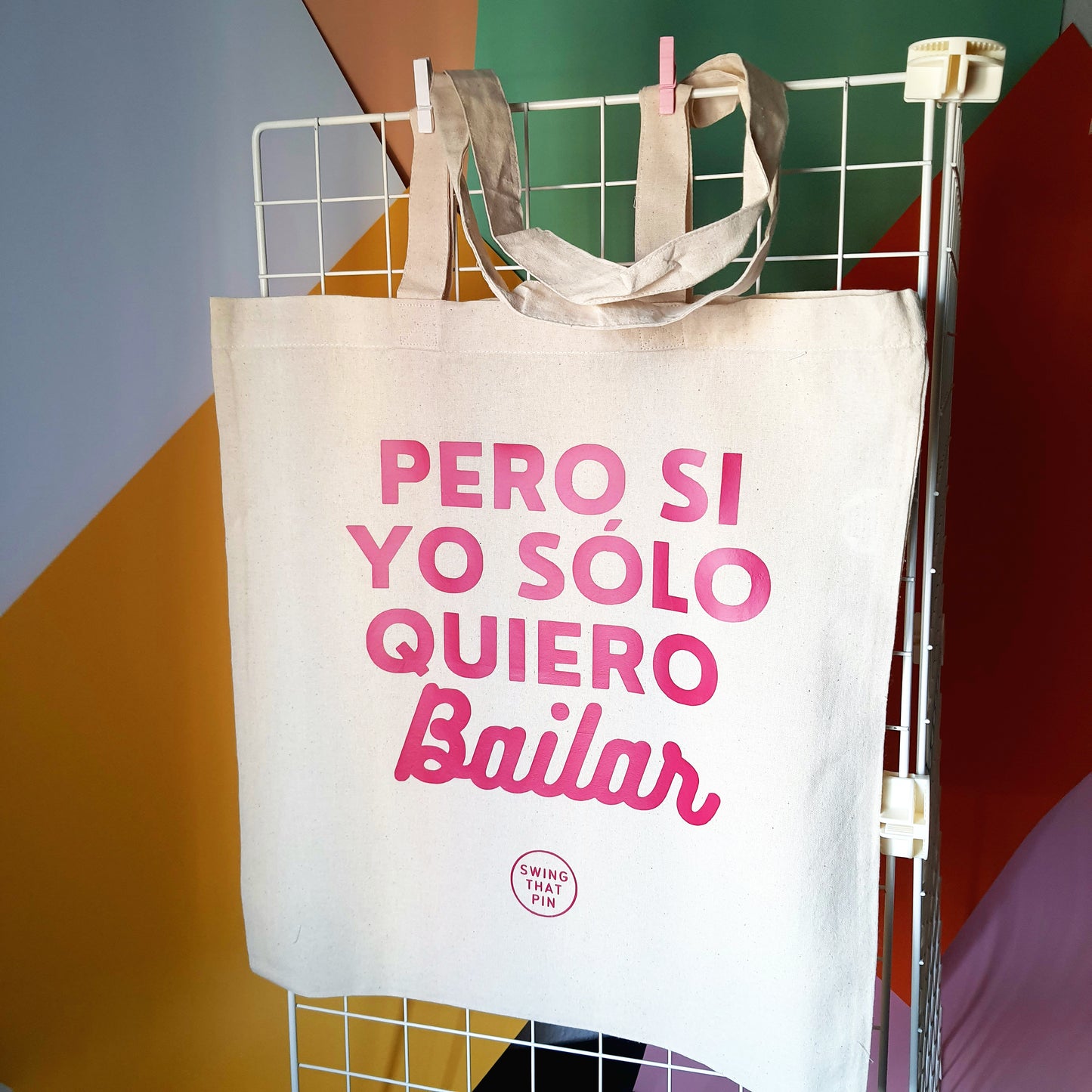 Pero si yo sólo quiero bailar Totebag